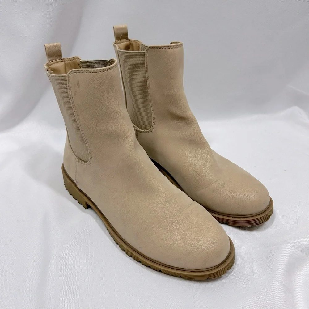 Loft | Chelsea Boots Fall Winter Beige Tan Women's Size 7.5